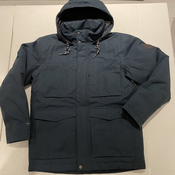 Eddie Bauer Everson Down Jacket Indigo Blue - Picture 2 of 9